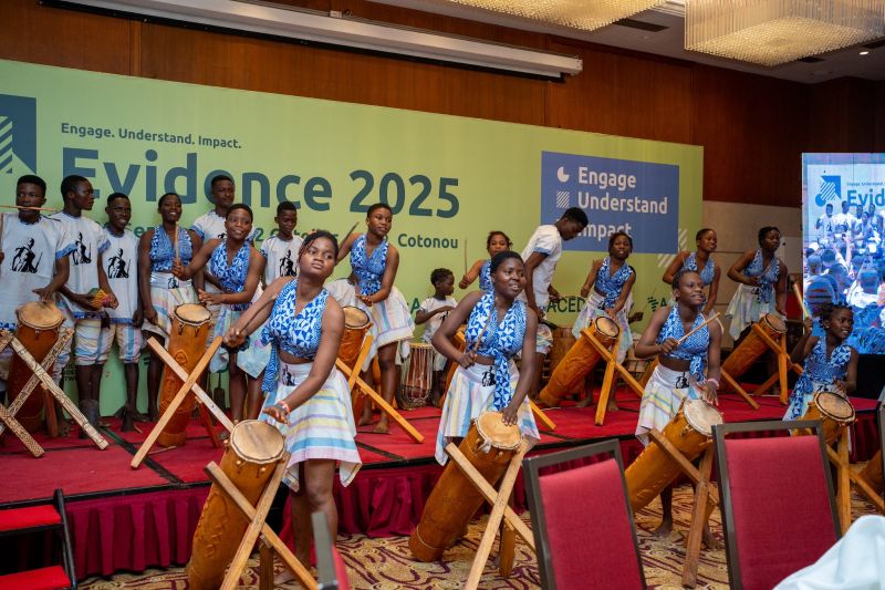 Image for the Tweet beginning: The #Evidence2025 event in Cotonou,